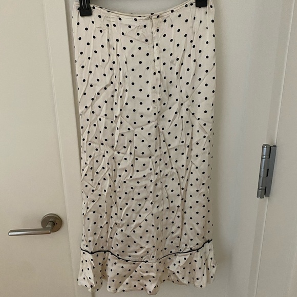 Ganni ruffle polka dot skirt Size 36 - Picture 3 of 5